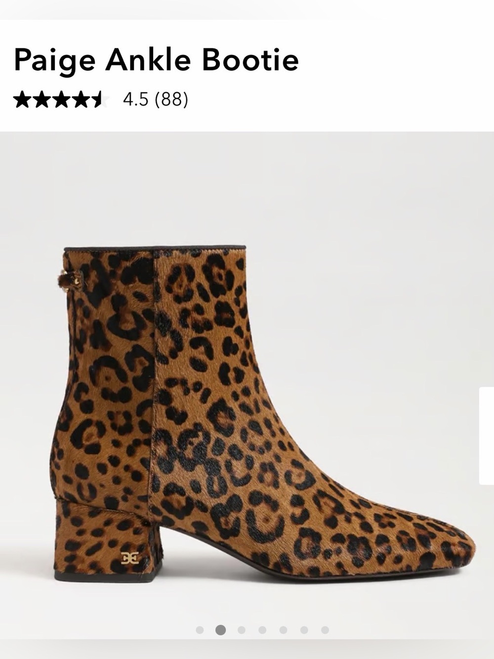 Sam Edelman Paige bootie (new without box)